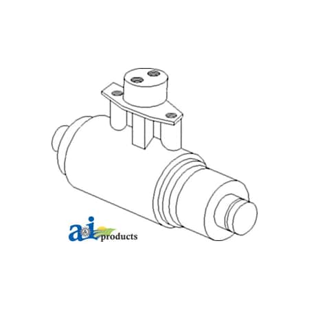 A & I Products Cylinder, Brake Slave (LH) 6" x4" x3" A-3477380M93